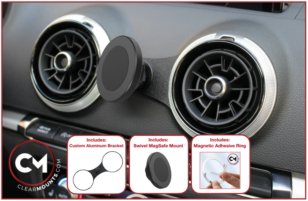 Audi A3(8V)用 スマートフォンホルダー ボールジョイント&スライドアームタイプ